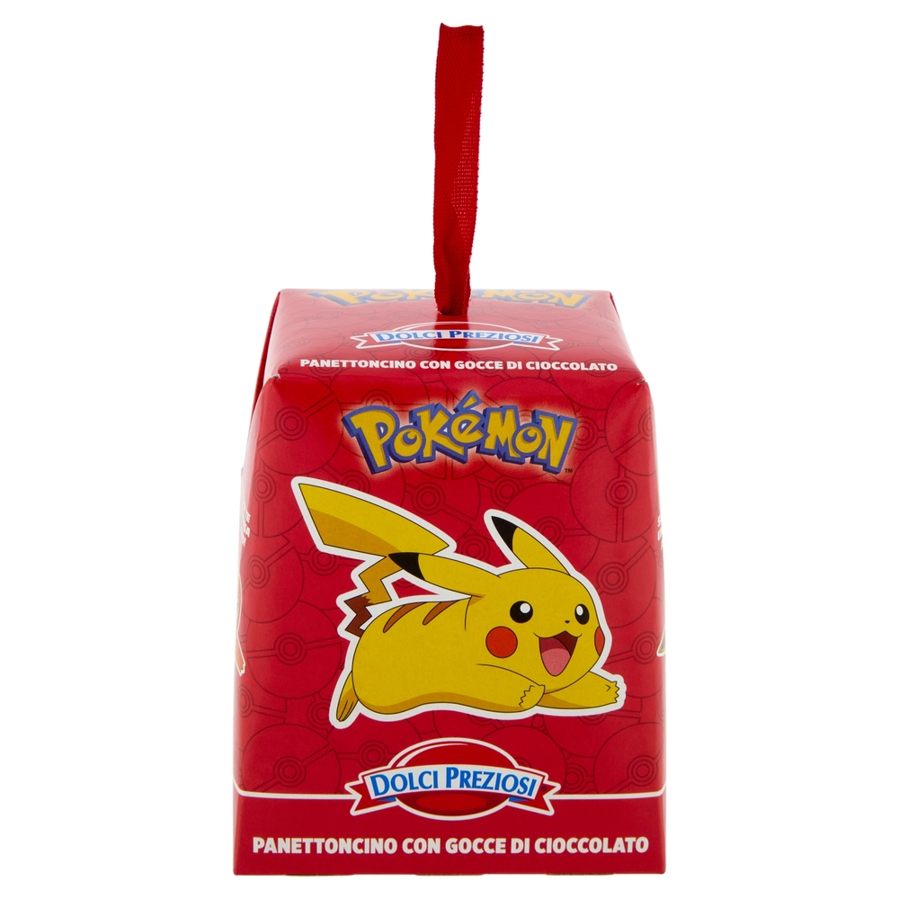 Dolci Preziosi Panettoncino con Gocce di Cioccolato Pokémon 100 g