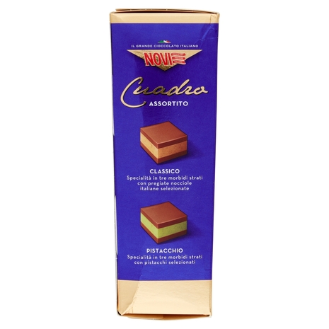 Novi Cuadro Assortito Classico - Noir - Pistacchio 250 g