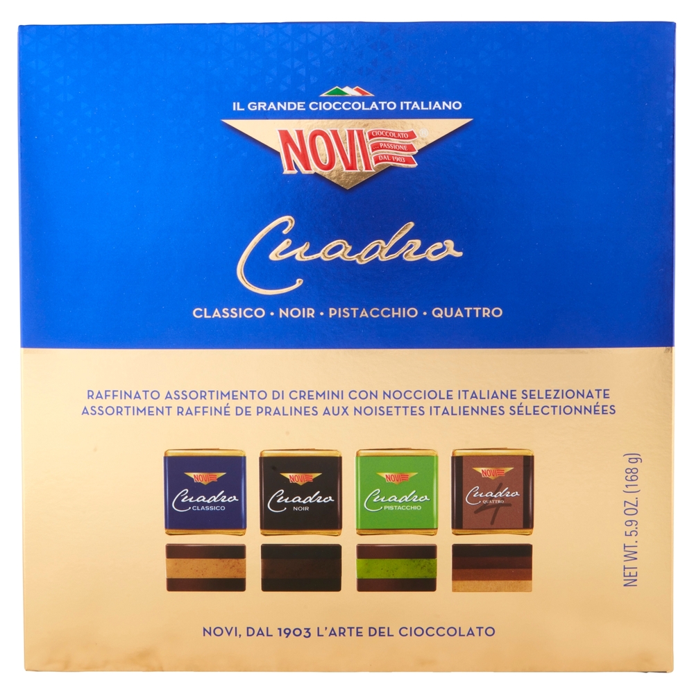 Novi Cuadro Classico - Noir - Pistacchio - Quattro 168 g