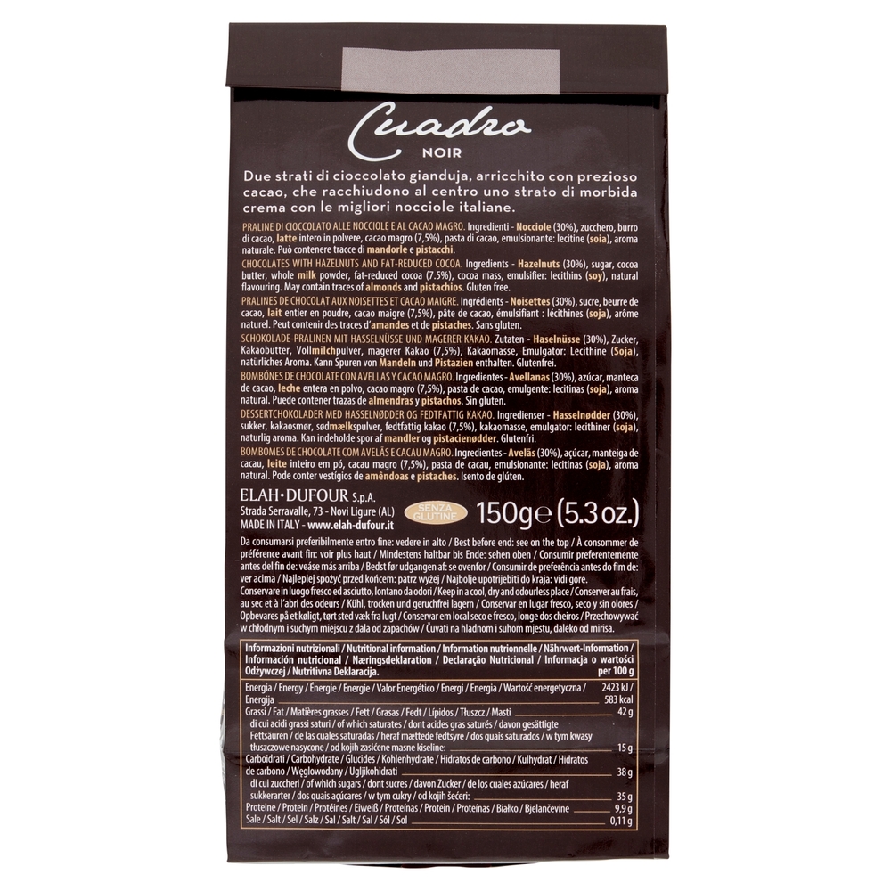 Novi Cuadro Noir 150 g