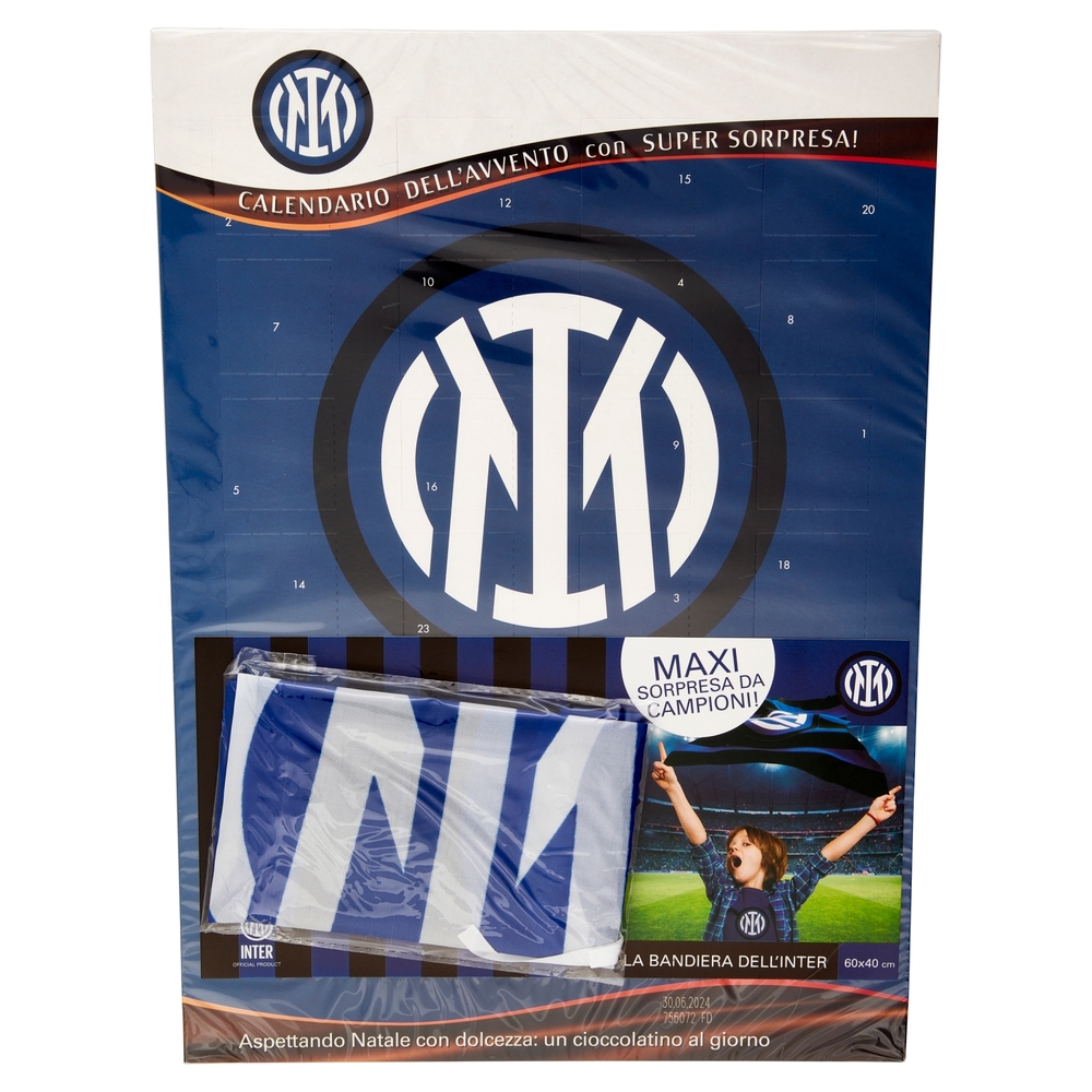Calendario dell'Avvento Inter 75 g