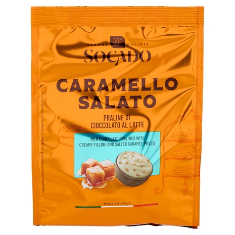 Socado Caramello Salato Praline di Cioccolato al Latte 150 g