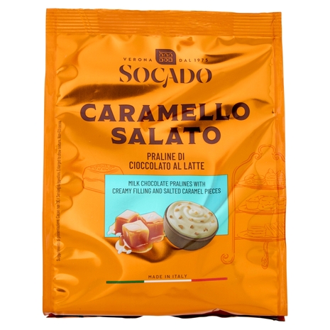Socado Caramello Salato Praline di Cioccolato al Latte 150 g