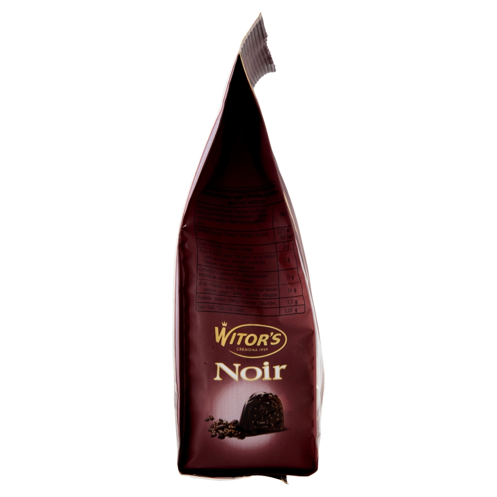 Witor's Noir Cioccolato Fondente con Scaglie di Fave di Cacao 200 g