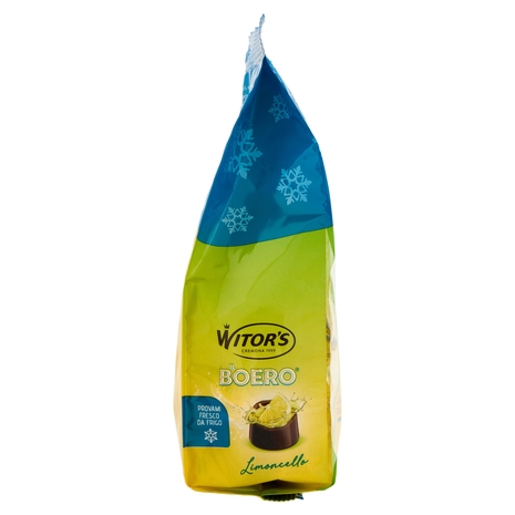 Witor's il Boero Limoncello Cioccolato Extra Fondente con Liquore al Limoncello 200 g