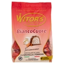 Witor's Bianco Cuore Torroncino Cioccolato al Latte con Granella di Torrone 200 g