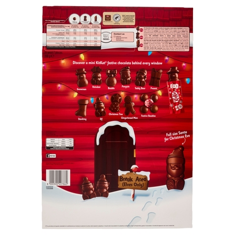 KITKAT Calendario dell'Avvento Snack di cioccolato e cioccolatini al latte 208g