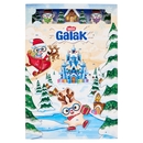 GALAK Calendario Avvento Personaggi di Cioccolato Bianco ripieni con Cereali 196,8 g