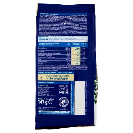 GALAK Icon con Smarties Festive Friends Personaggi di Cioccolato al Latte Sacchetto 147g