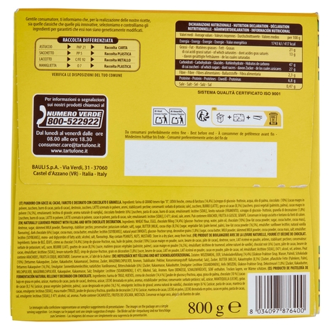 Motta Tartufone il Pandoro Crema al Cacao di Santo Domingo 800 g