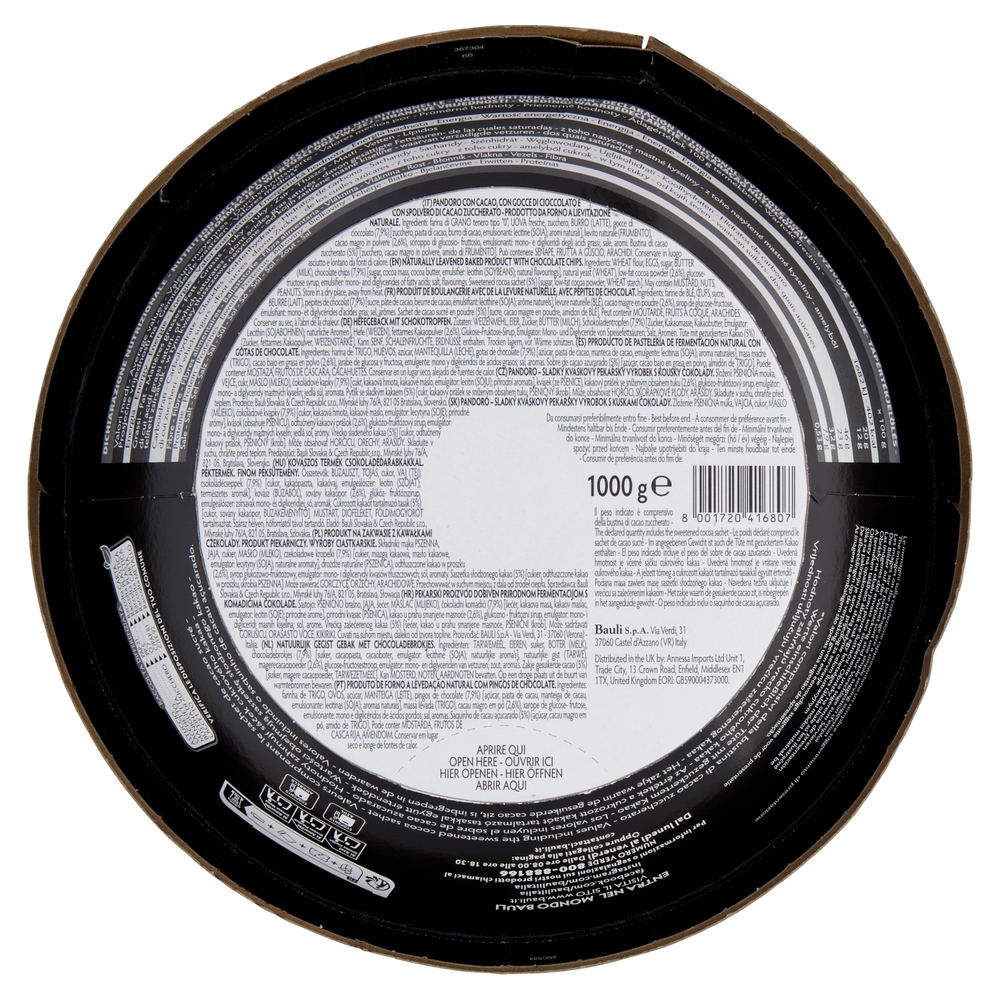 Bauli il Panmoro di Verona 1000 g