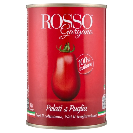 Rosso Gargano Pelati di Puglia 400 g