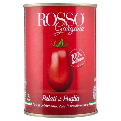Rosso Gargano Pelati di Puglia 400 g
