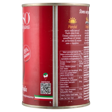 Rosso Gargano Pelati di Puglia 400 g