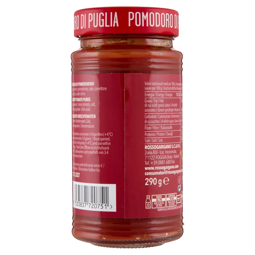 Rosso Gargano Passata di Pomodorino 290 g