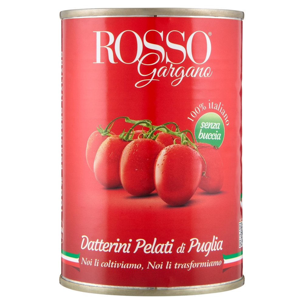Rosso Gargano Datterini Pelati di Puglia 400 g