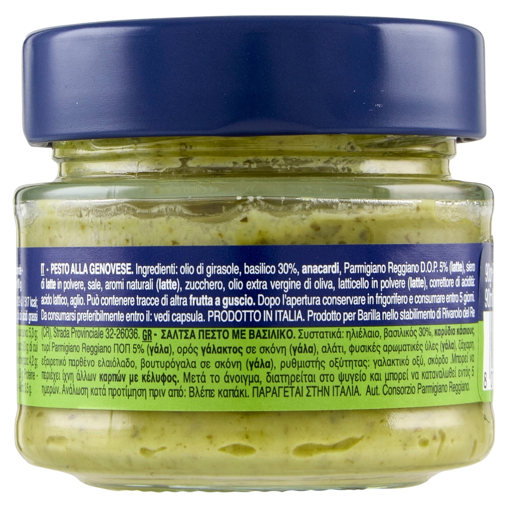 Barilla Pesto alla Genovese Condimento e Sugo per Pasta 90 g