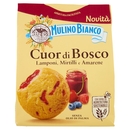 Mulino Bianco Cuor di Bosco con Farcitura ai Lamponi, Mirtilli ed Amarene 300 g