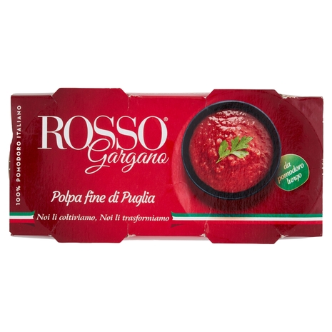 Rosso Gargano Polpa fine di Puglia 2 x 220 g