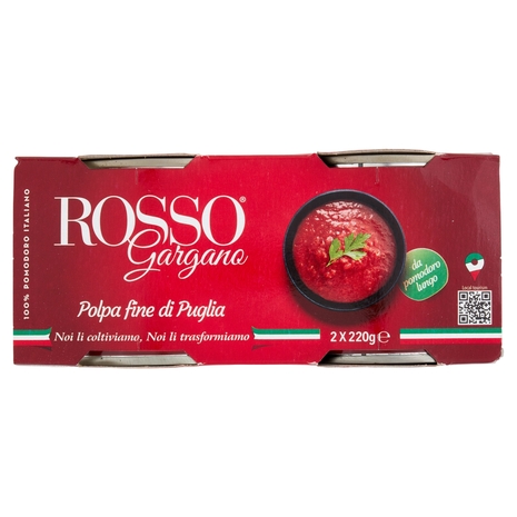 Rosso Gargano Polpa fine di Puglia 2 x 220 g