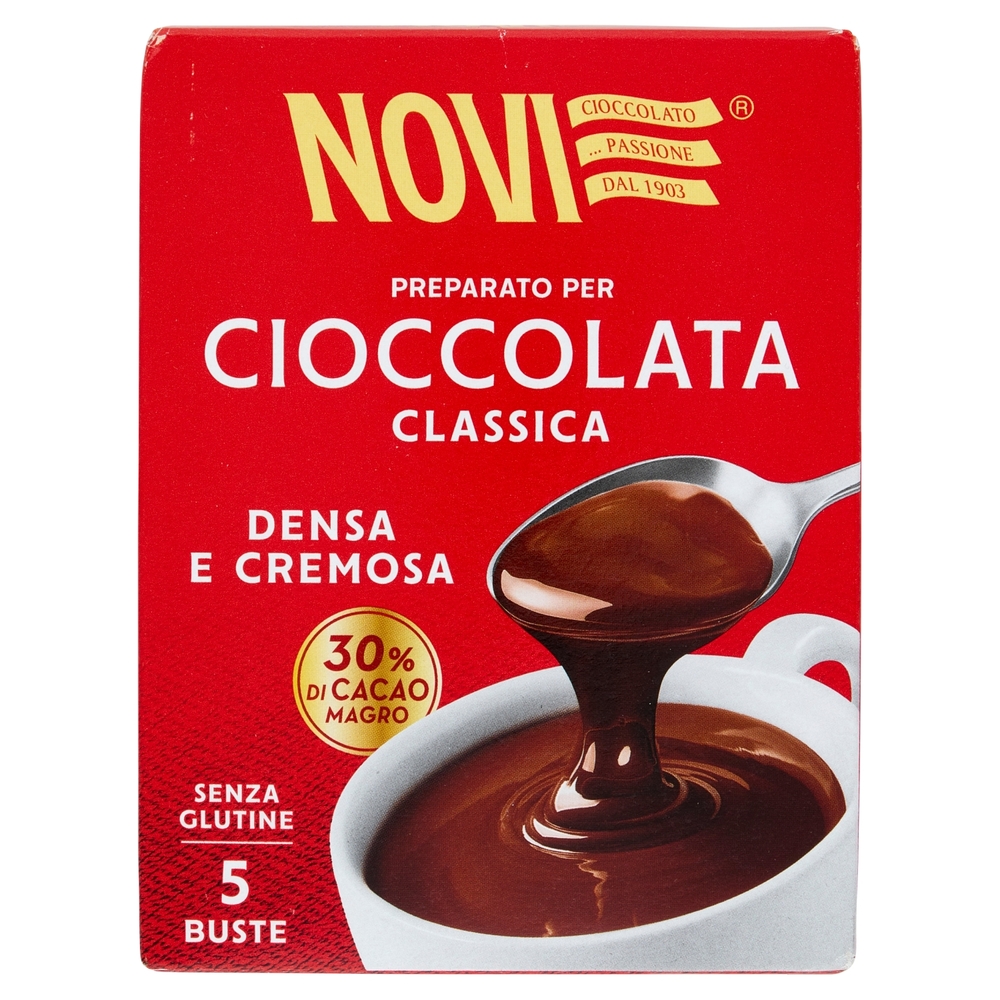 Novi Preparato per Cioccolata Classica 5 x 25 g