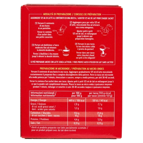 Novi Preparato per Cioccolata Classica 5 x 25 g