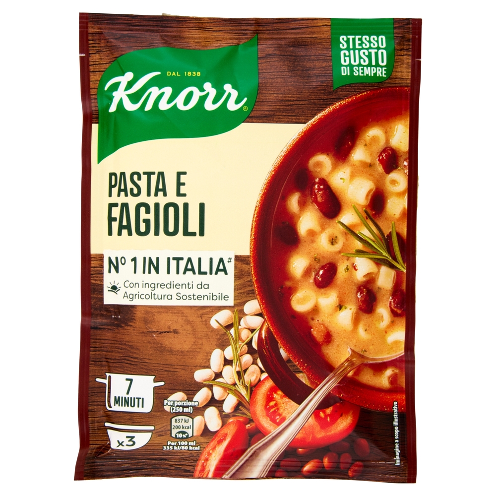 Knorr Pasta e Fagioli 182 g