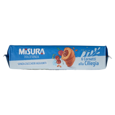 Misura Dolcesenza 6 Cornetti alla Ciliegia 298 g