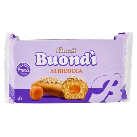 Bauli Buondì l'Originale Albicocca 6 x 43 g