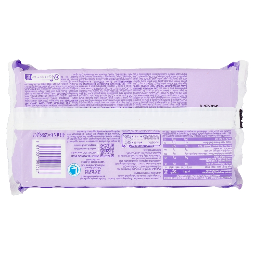 Bauli Buondì l'Originale Albicocca 6 x 43 g