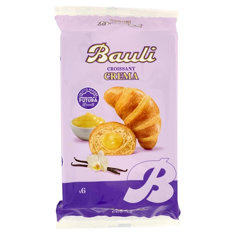 Bauli Croissant Classico Crema 6 x 50 g