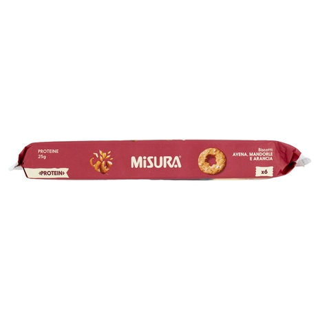 Misura Protein Biscotti con Mandorle e Fiocchi di Avena 260 g