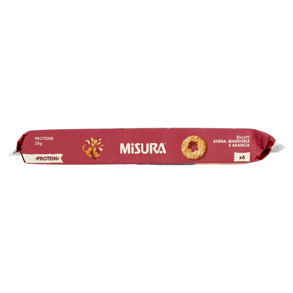 Misura Protein Biscotti con Mandorle e Fiocchi di Avena 260 g