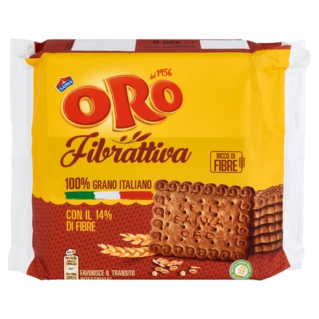 Oro Saiwa biscotti secchi Fibrattiva - 420 g