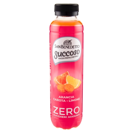 San Benedetto Succoso Zero Arancia Carota Limone 0,40L