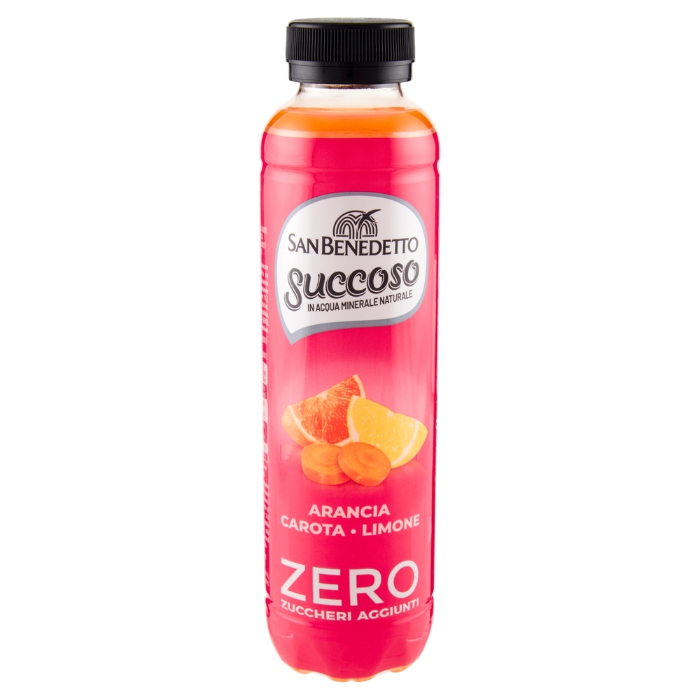 San Benedetto Succoso Zero Arancia Carota Limone 0,40L