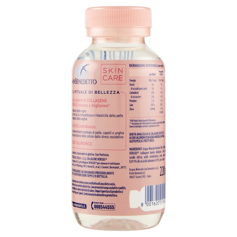 San Benedetto SKINCARE 0,22L gusto Pesca e Frutti Rossi
