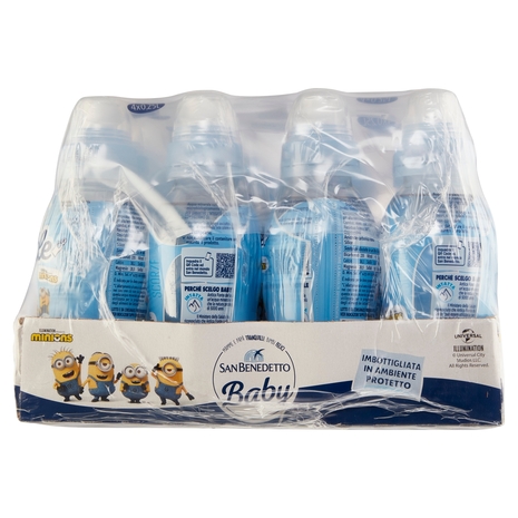 San Benedetto Baby Bottle Naturale P&P vassoio 6 x 4 x 0,25 L