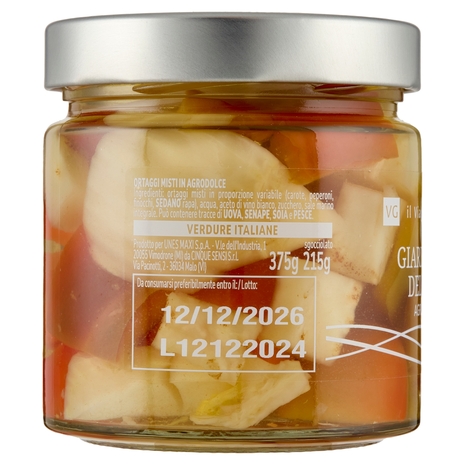 Giardiniera Delicata Agrodolce Il Viaggiator Goloso