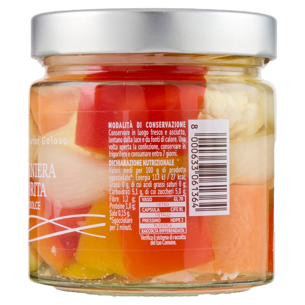Giardiniera Saporita Il Viaggiator Goloso