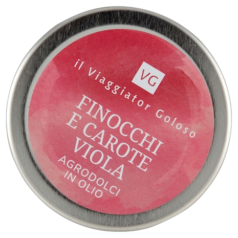 Finocchi e Carote Viola Agrodolce in Olio Il Viaggiator Goloso