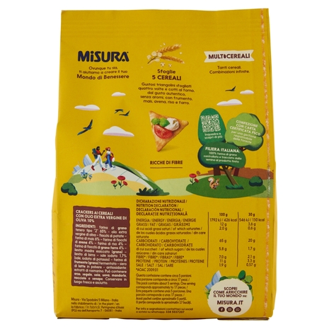 Misura Multicereali Sfoglie ai 5 Cereali 170 g