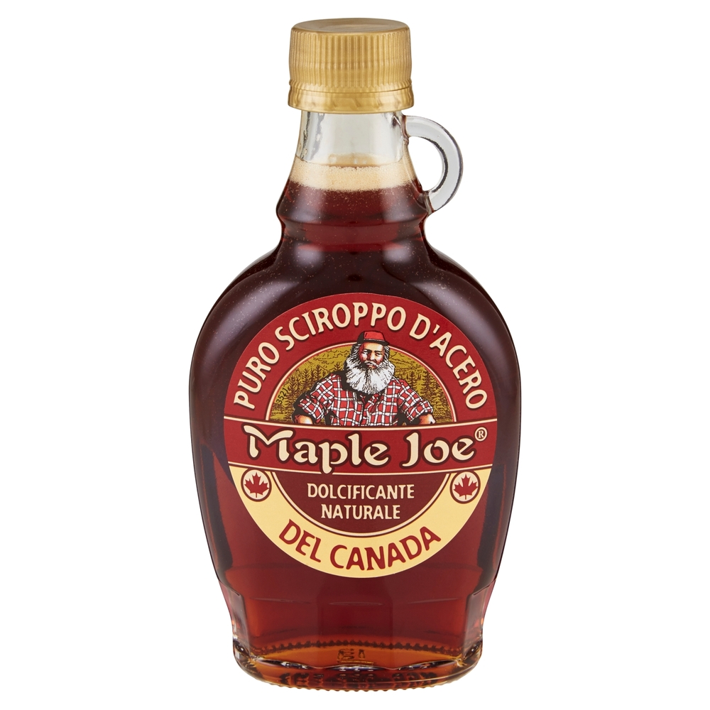 Maple Joe Puro Sciroppo d'Acero del Canada, 250 g