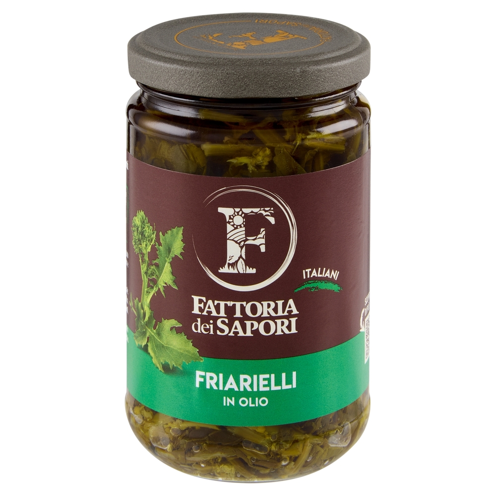 Fattoria dei Sapori Friarielli Italiani Specialità in Olio 280 g