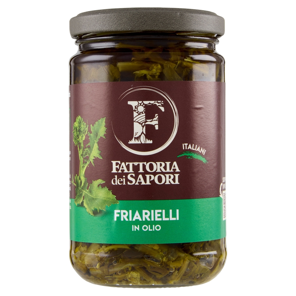 Fattoria dei Sapori Friarielli Italiani Specialità in Olio 280 g
