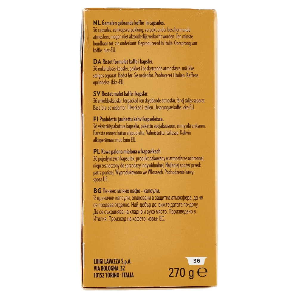 Lavazza A Modo Mio Qualità Oro 36 Capsule 270 g