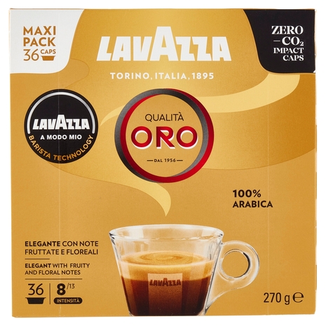 Lavazza A Modo Mio Qualità Oro 36 Capsule 270 g