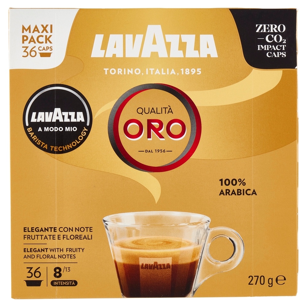 Lavazza A Modo Mio Qualità Oro 36 Capsule 270 g