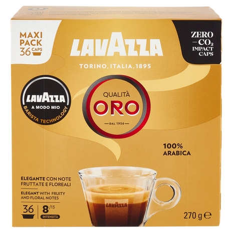 Lavazza A Modo Mio Qualità Oro 36 Capsule 270 g
