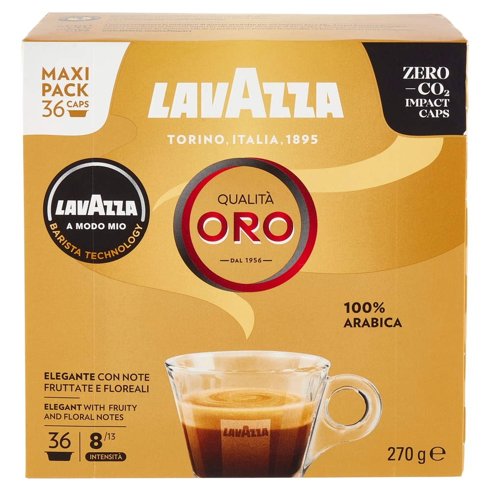 Lavazza A Modo Mio Qualità Oro 36 Capsule 270 g